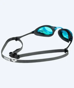 Best Arena svømmebriller - Cobra SWIPE Mirror - Sort/aqua