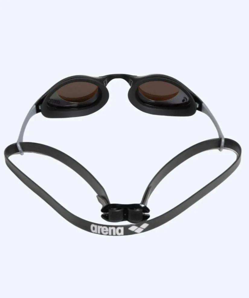Outlet Arena svømmebriller - Cobra SWIPE Mirror - Sort/blå
