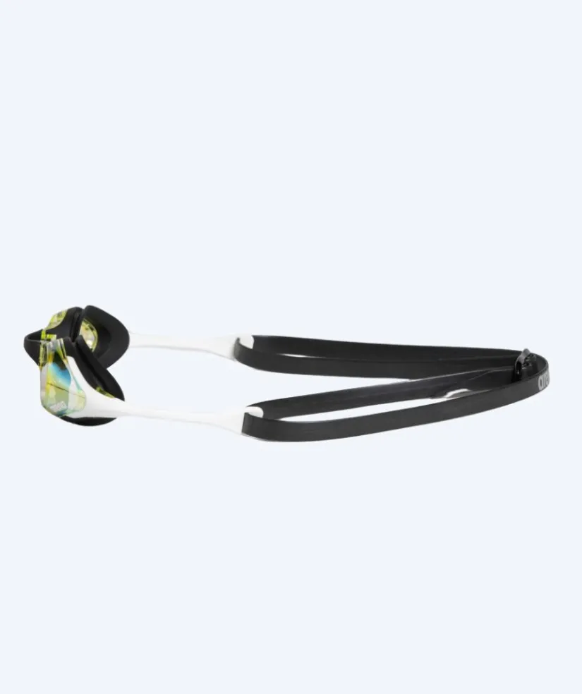 Best Arena svømmebriller - Cobra SWIPE Mirror - Gul/hvid