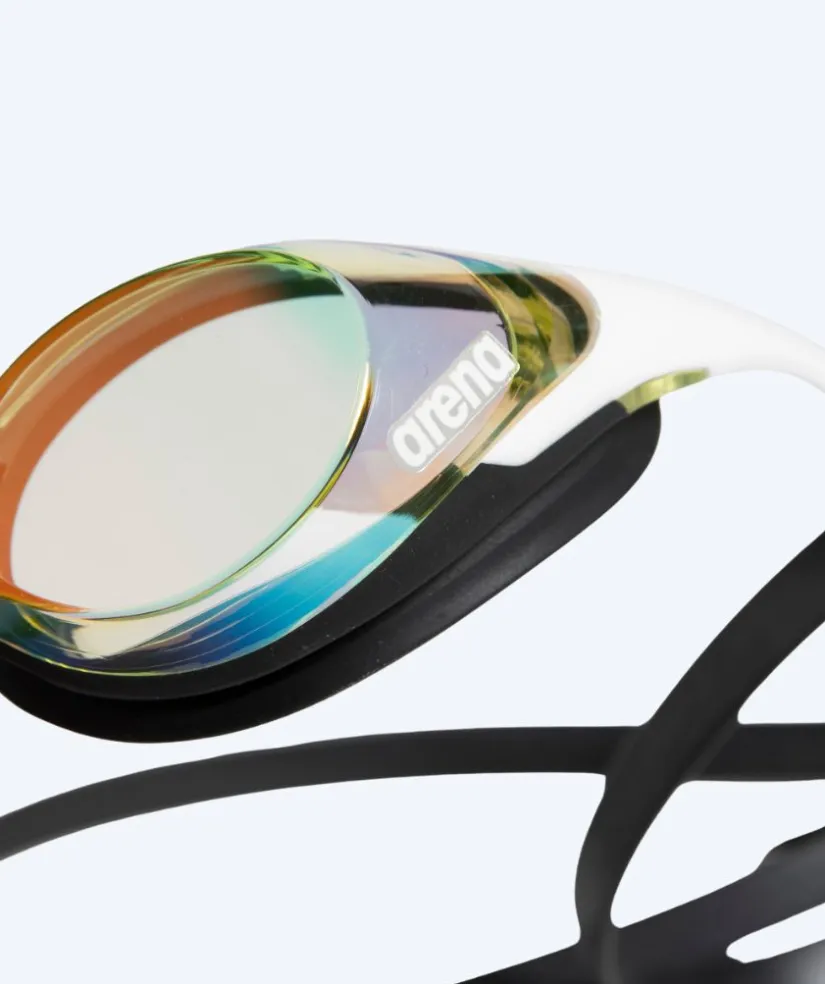 Best Arena svømmebriller - Cobra SWIPE Mirror - Gul/hvid