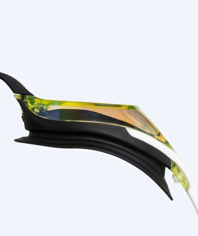 Best Arena svømmebriller - Cobra SWIPE Mirror - Gul/hvid
