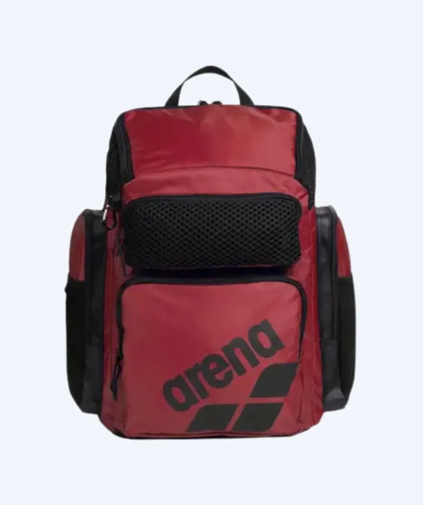 Outlet Arena svømmetaske - One Go 45L - Mørkerød/sort