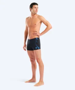 Outlet Arena trunks til mænd - Graphic - Sort/blå