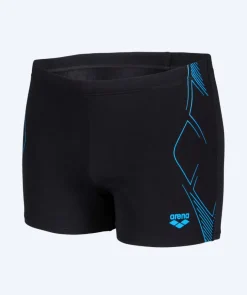 Outlet Arena trunks til mænd - Graphic - Sort/blå