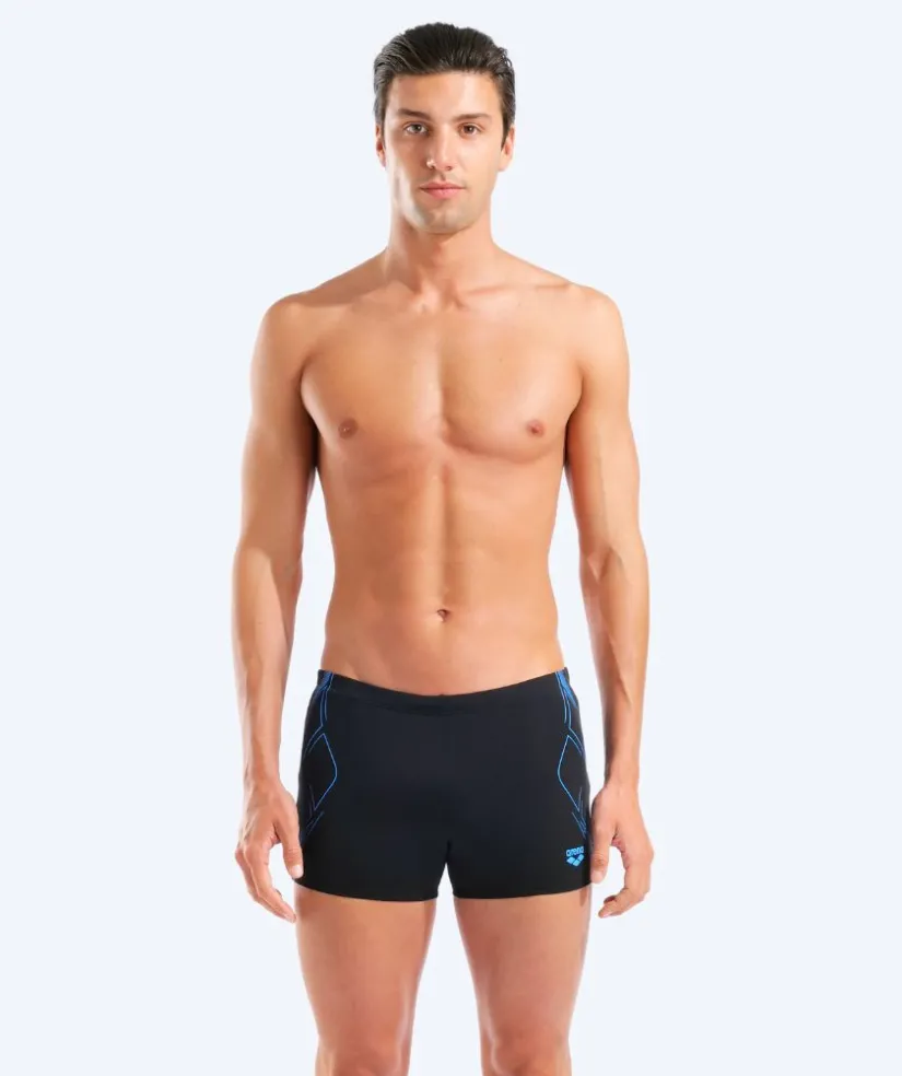 Outlet Arena trunks til mænd - Graphic - Sort/blå