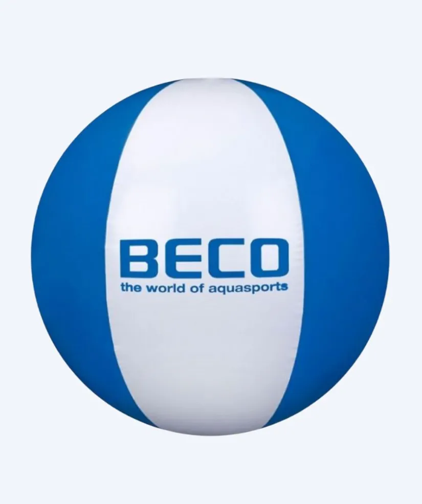 Sale Beco badebold - Ø41 cm - Blå/hvid