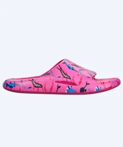 Clearance Beco badesandaler til børn - Ocean Dinos - Pink