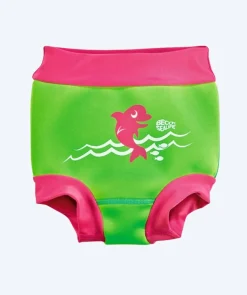 Clearance Beco blebadebukser til børn - Sealife - Pink/grøn
