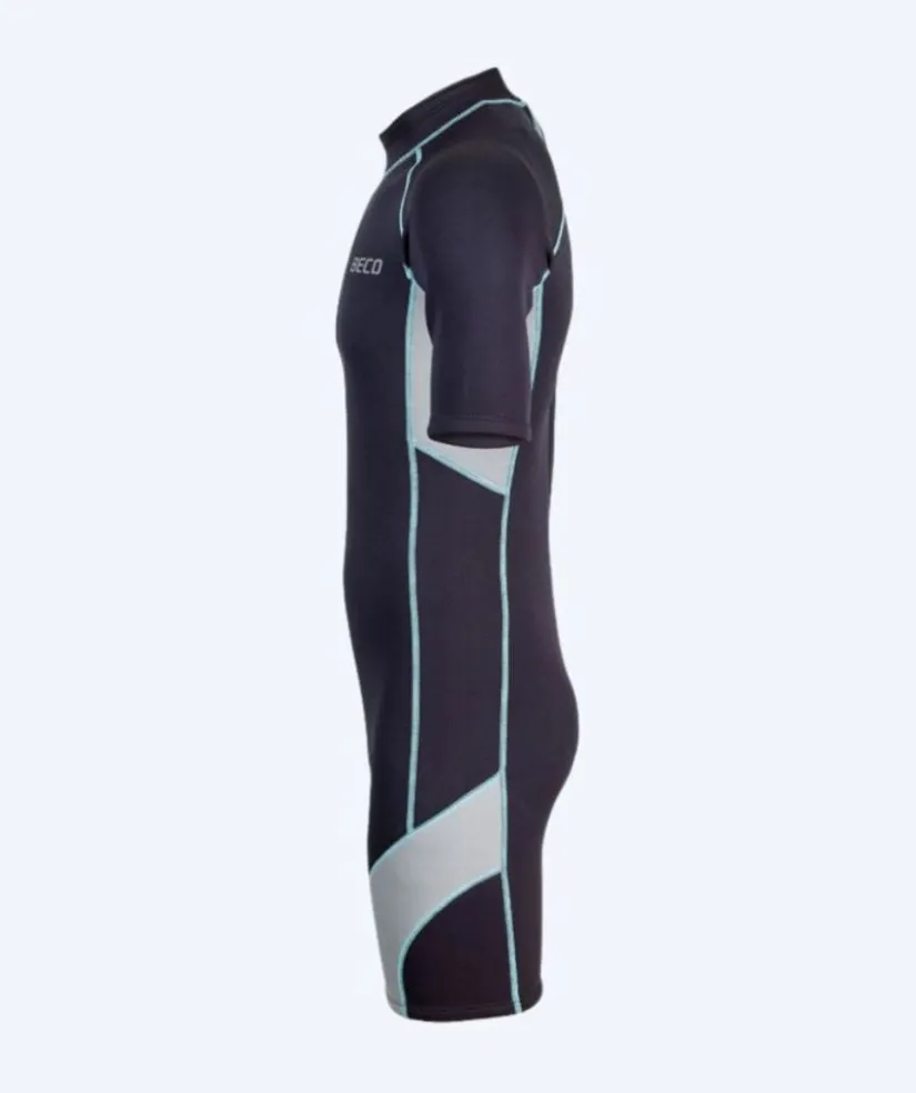 Hot Beco neopren våddragt til mænd - Neoprene Shorty - Sort/grå