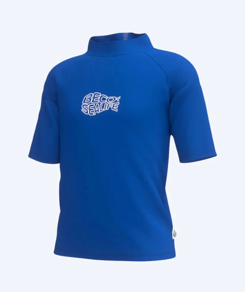 Sale Beco UV-trøje til børn - Sealife Kortærmet Rashguard - Blå