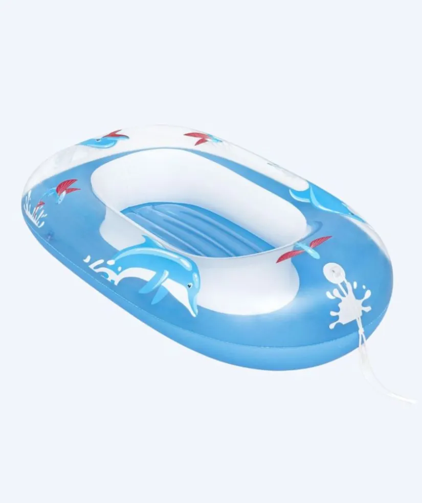 Best Bestway bademadras til baby - Floatin' Friends - Blå