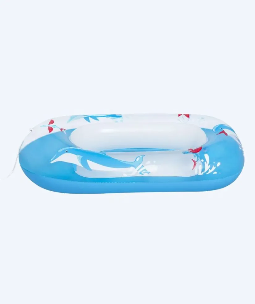 Best Bestway bademadras til baby - Floatin' Friends - Blå