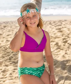 Discount Fin Fun bikini underdel til piger - Celtic Green