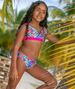 Online Fin Fun bikini underdel til piger - Rainbow Reef