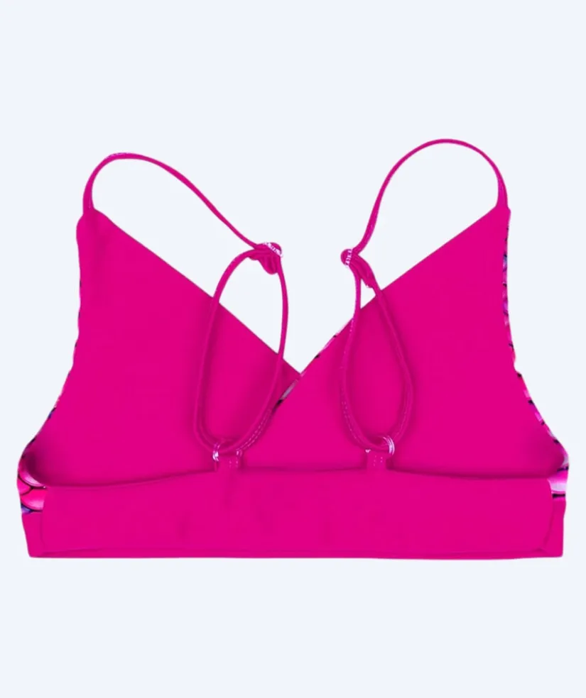 Hot Fin Fun havfrue bikini top til piger uden flæser - Malibu Pink (Pink)