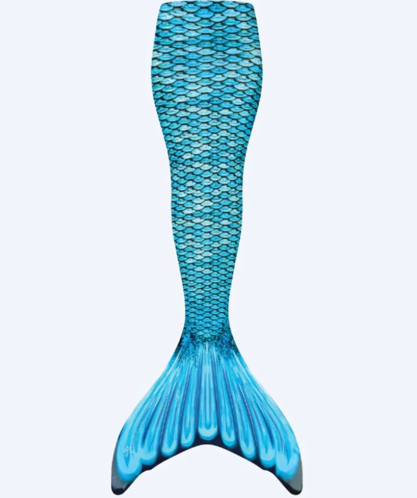 Online Fin Fun havfruehale til børn - Sæt - Tidal Teal (Lyseblå)