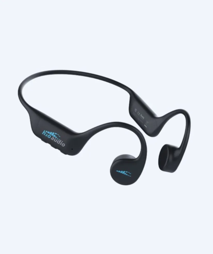 Hot H2O Audio H2OAudio vandtætte høretelefoner - Tri 2 Multi-Sport m. BT og MP3 - Sort
