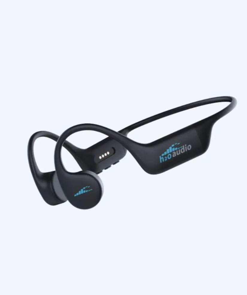 Hot H2O Audio H2OAudio vandtætte høretelefoner - Tri 2 Multi-Sport m. BT og MP3 - Sort