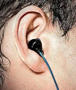 Outlet H2O Audio H2OAudio vandtætte høretelefoner - Surge S Plus - kort snor - Blå