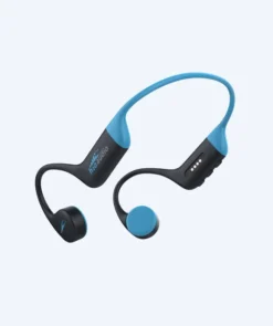 Best H2O Audio H2OAudio vandtætte høretelefoner - Tri 2 Multi-Sport m. BT og MP3 - Blå/sort