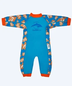 Sale Konfidence våddragt til baby - SplashyTM - Lyseblå/orange