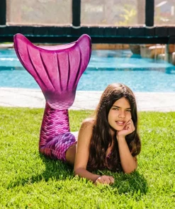 Discount Kuaki Mermaids havfruehale til børn - Sæt - Lyserød