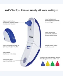 Best Macks Earplugs Mack´s ear dryer mod vand i øret