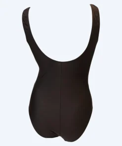 Discount Mirou badedragt i plus size til damer - Classic 241s - Sort/lyseblå