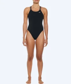New Nike badedragt til damer - Hydrastrong Spiderback - Sort