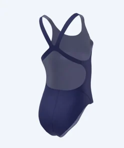 Hot Nike badedragt til piger - Hydrastrong Fastback - Mørkeblå