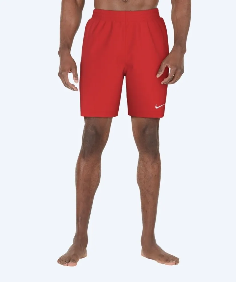 Online Nike badeshorts til mænd - Essential - Rød