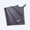 Hot Nike microfiber håndklæde - Quick Dry - Sort