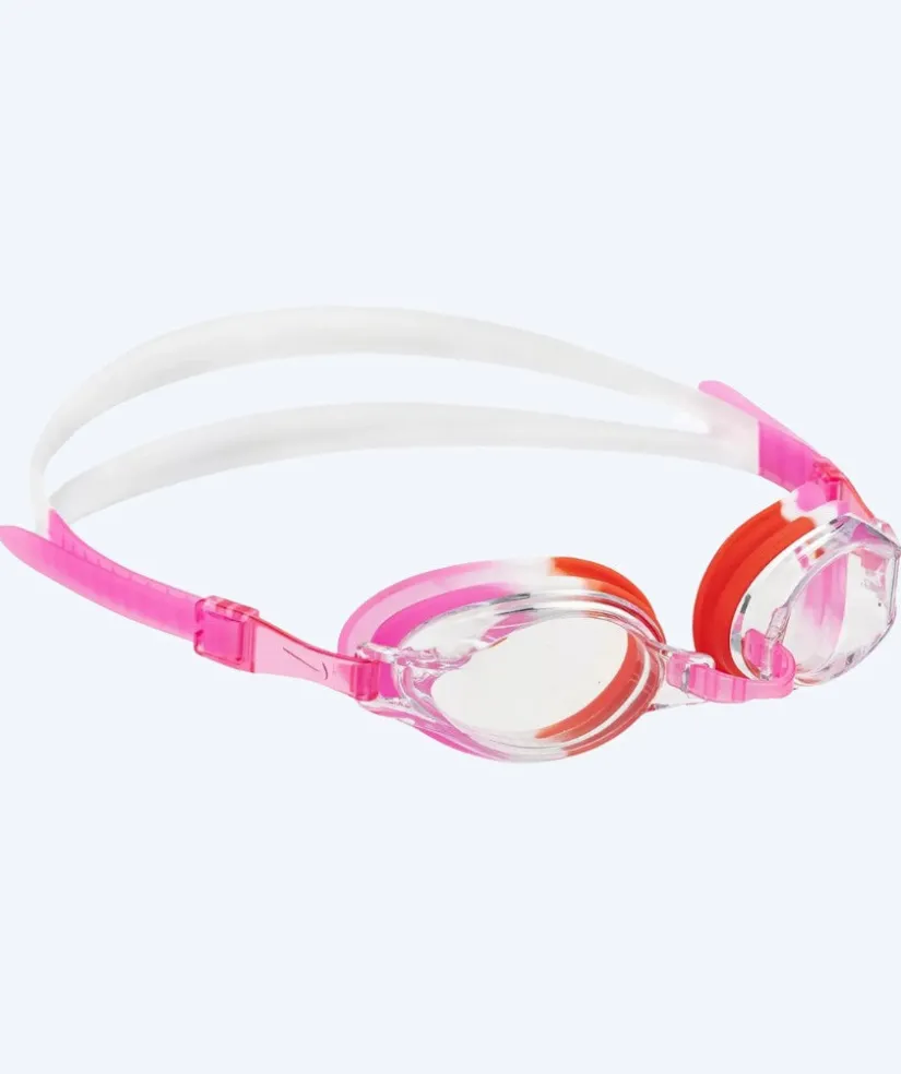 Hot Nike svømmebriller til junior (8-14) - Chrome - Pink/klar