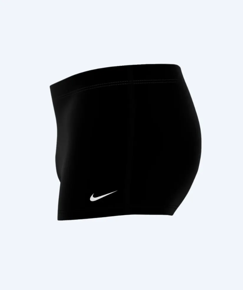 Online Nike trekantede badebukser til drenge - Hydrastrong - Sort