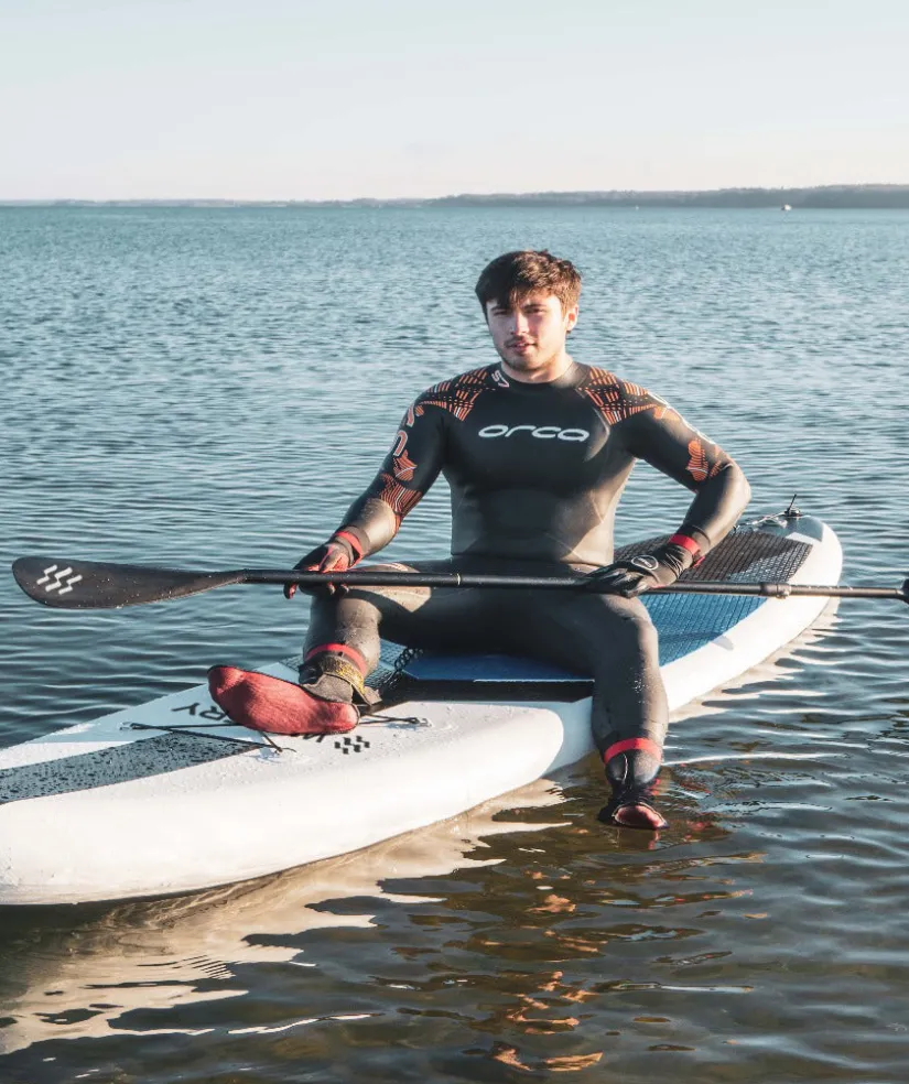 Hot Watery Pakketilbud: 2x Global oppustelig SUP PaddleBoard 10'6