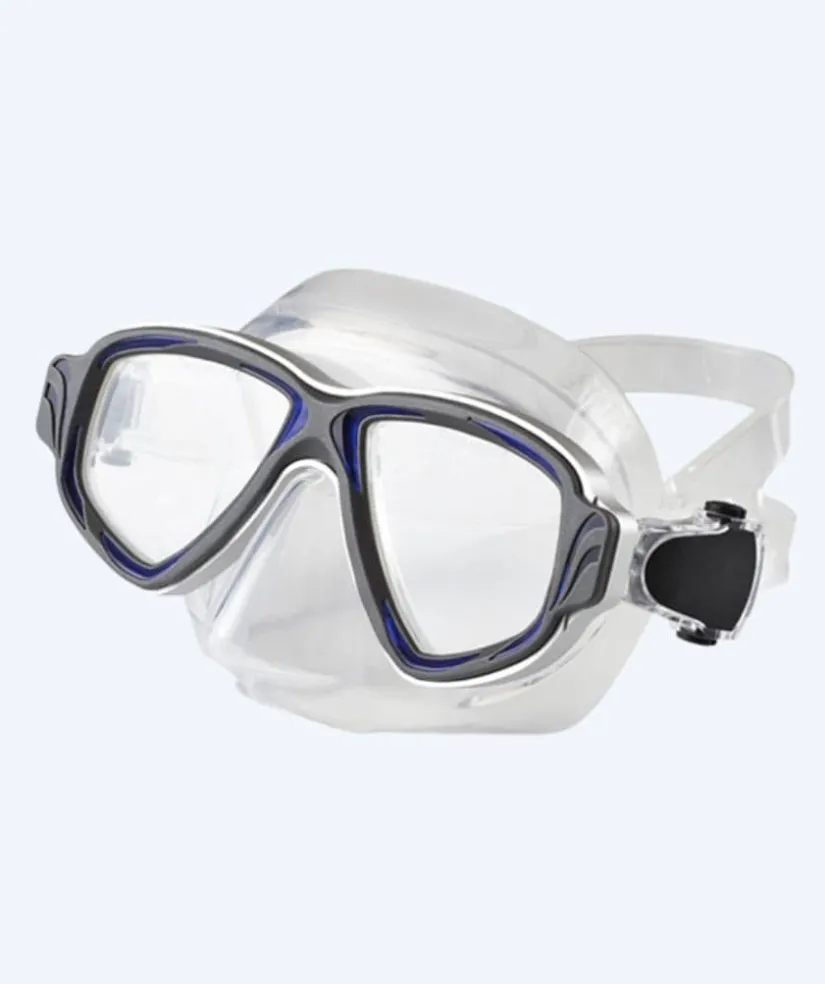 Sale Primotec dykkermaske med styrke - M200 (-1.0 – -8.0) og (+1.0 – +4.0) - Sort/blå