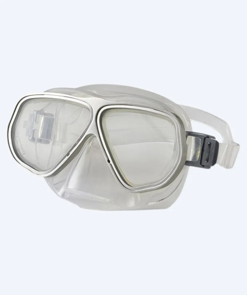 Discount Primotec dykkermaske med styrke - M100 Vista (+1.0 – +4.0) - Sølv