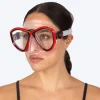 Online SEAC dykkermaske til voksne - Symbol - Rød