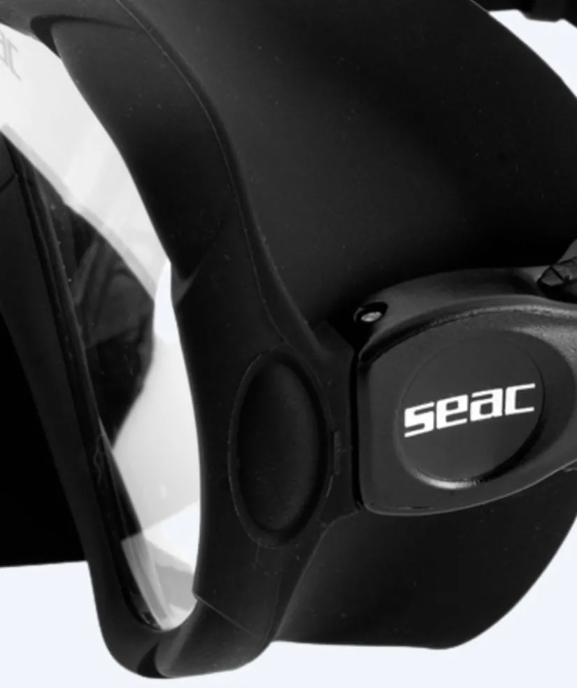 Sale SEAC dykkermaske til voksne - X-Frame - Sort