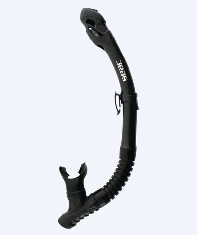 New SEAC full-dry snorkel til voksne - Reverse - Sort