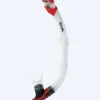 Clearance SEAC full-dry snorkel til voksne - Reverse - Hvid/rød