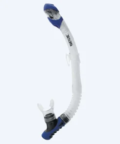 Sale SEAC full-dry snorkel til voksne - Reverse - Hvid/mørkeblå
