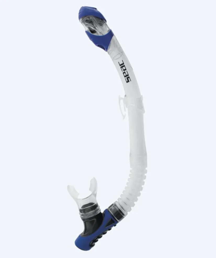 Sale SEAC full-dry snorkel til voksne - Reverse - Hvid/mørkeblå