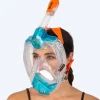 Hot SEAC fullface dykkermaske til voksne - Libera S/M - Orange/blå