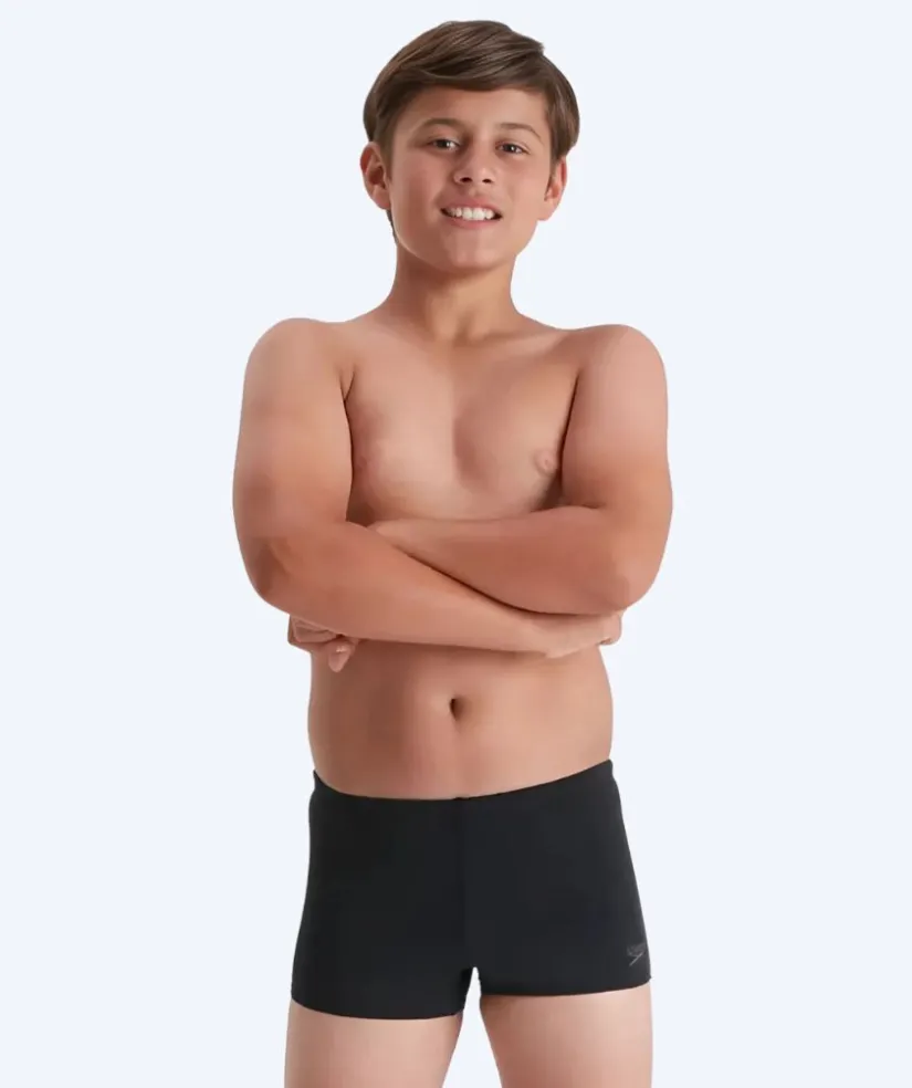 Hot Speedo aquashorts til drenge - Endurance - Sort