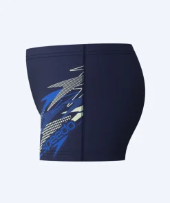 Best Speedo aquashorts til drenge - Medley Logo - Mørkeblå/blå