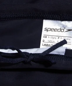 Online Speedo aquashorts til drenge - Plastisol Placement - Sort/grøn