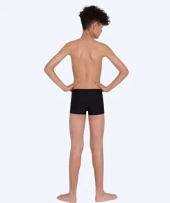 Best Speedo aquashorts til drenge - Placement Panel - Sort/gul