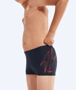 New Speedo aquashorts til drenge - Hyperboom Placement - Blå/rød