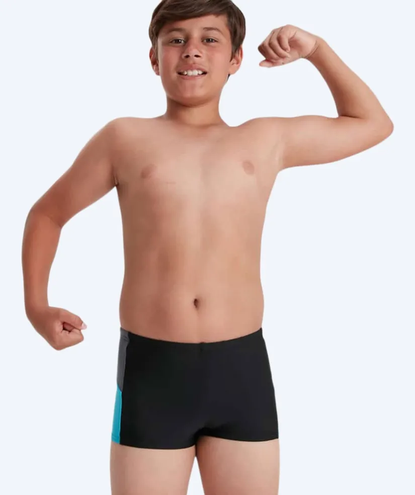 Sale Speedo aquashorts til drenge - Dive - Sort/grå